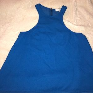 Blue Racerback Tank